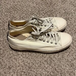 Converse Off-White Canvas Sneakers